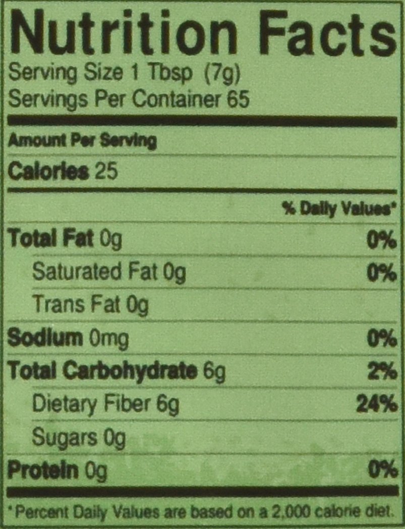 Psyllium Husk Powder 1 Lb Bag X3526