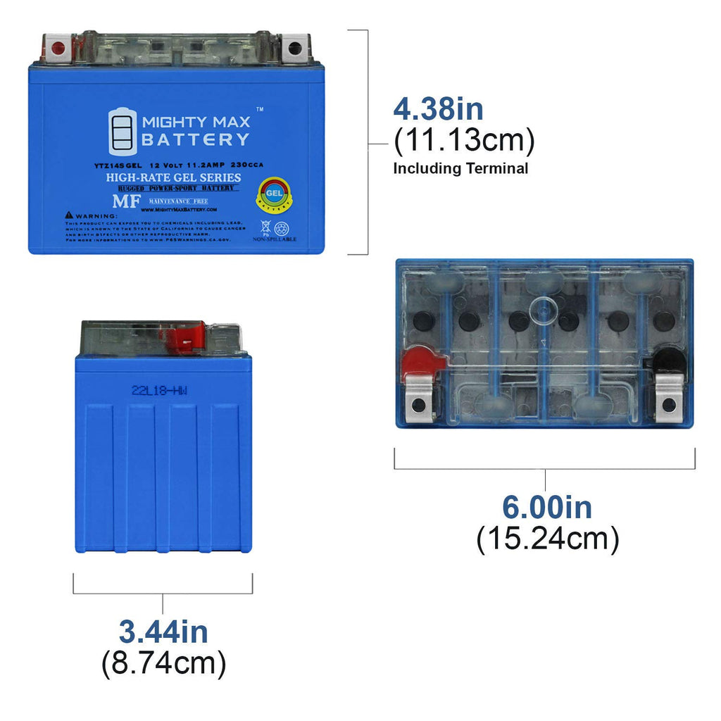 12V 11.2AH Replacement Battery 2 Pack W132