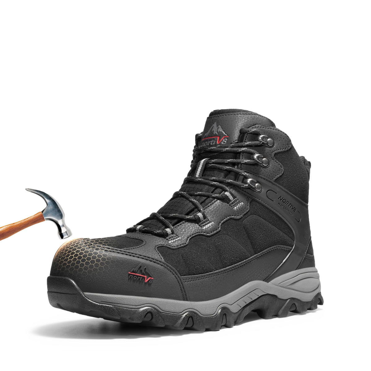 Waterproof Steel Toe Work Boots W55559