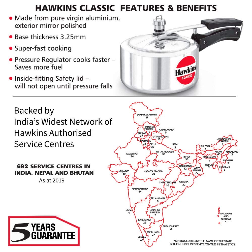 2 Litre Classic Pressure Cooker R325048