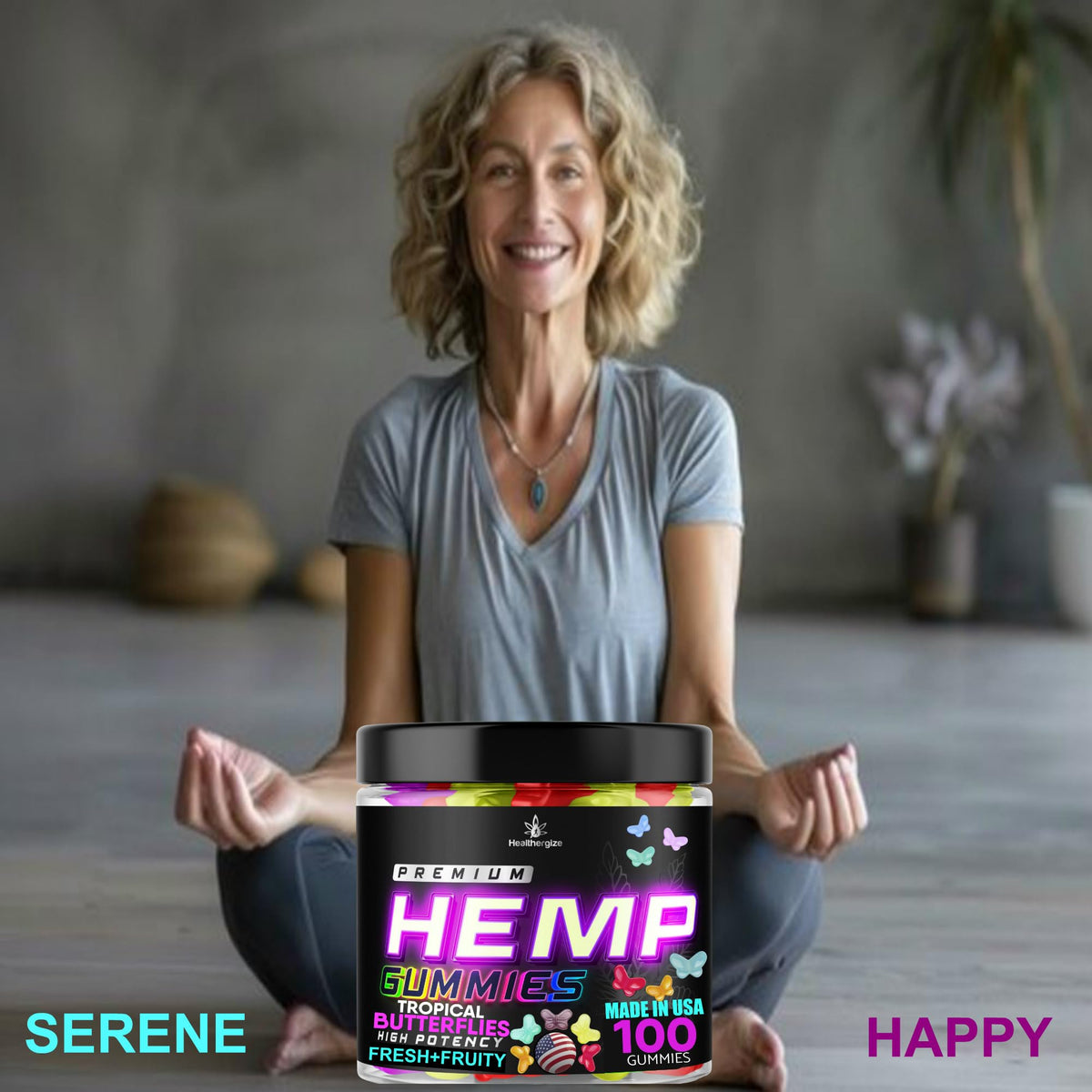 Hemp Gummies 100 Count X7357
