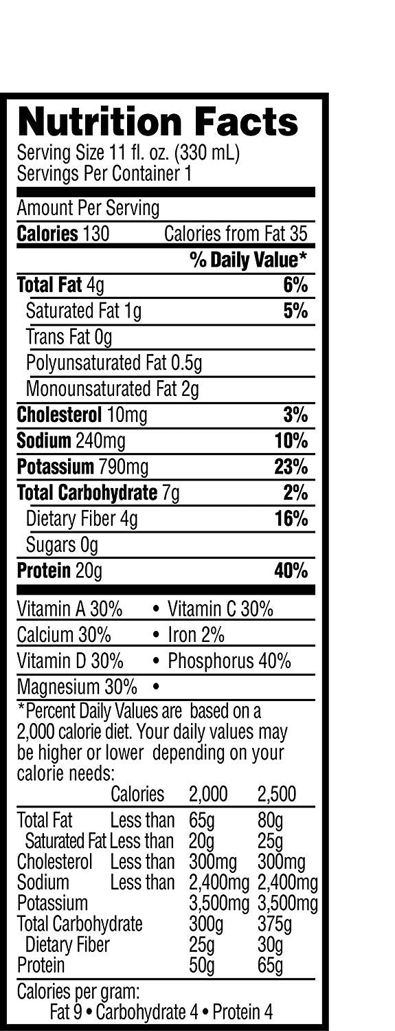Chocolate Protein Shake 11 Fl Oz 12 Pack R460