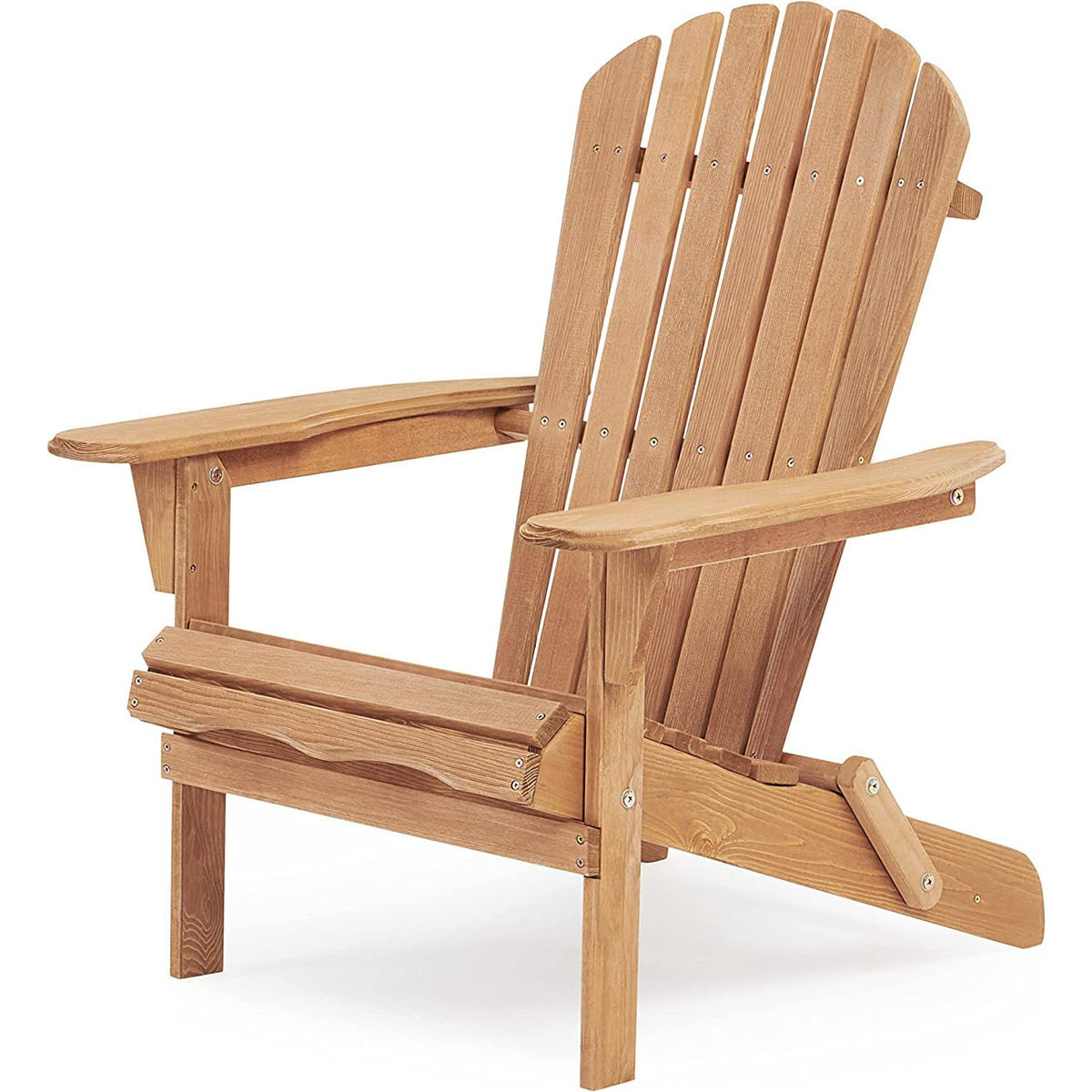 Adirondack Chair Set of 2 Wooden Folding Outdoor Chair S55362