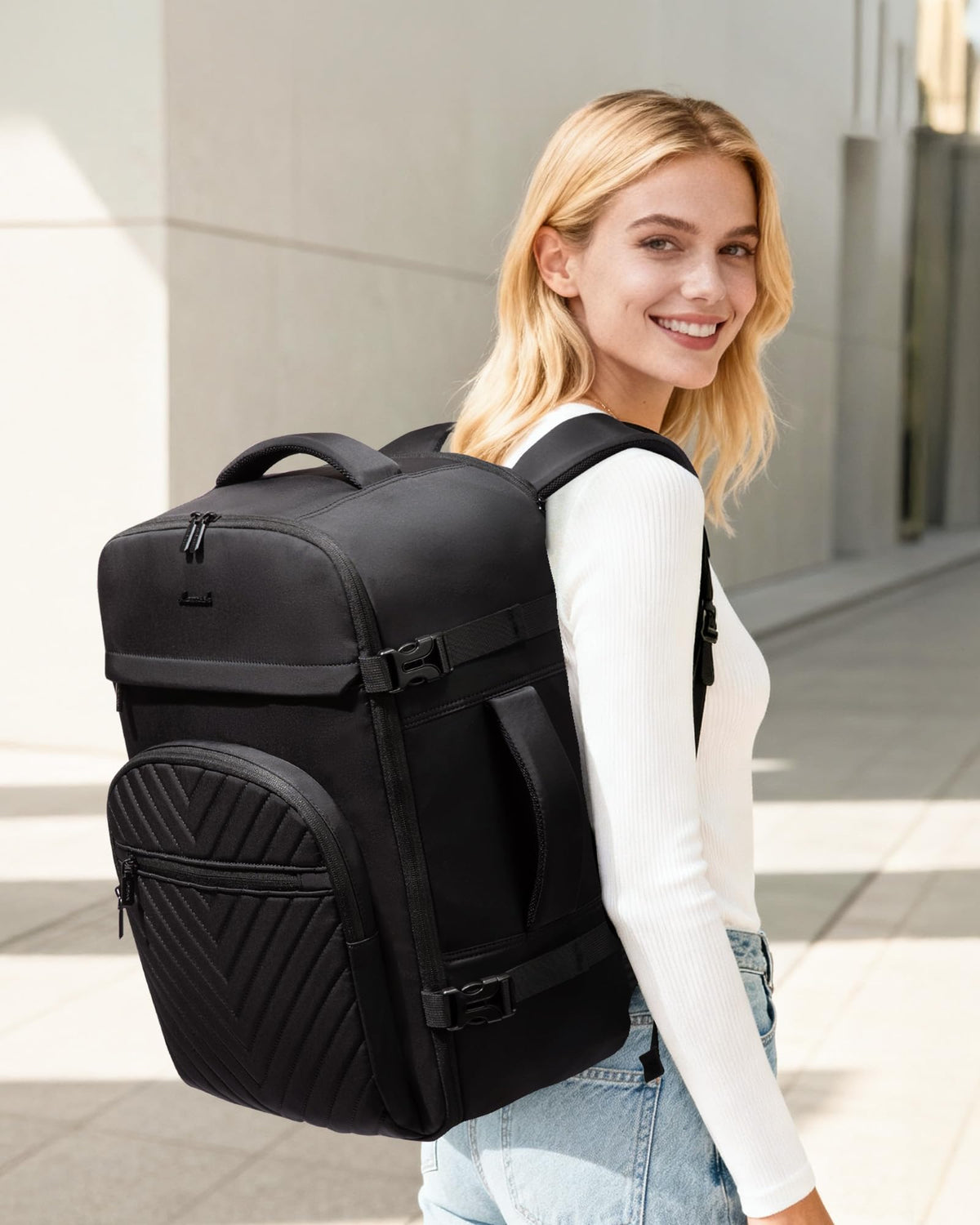 40L Waterproof Travel Backpack with 2 Cubes R407488