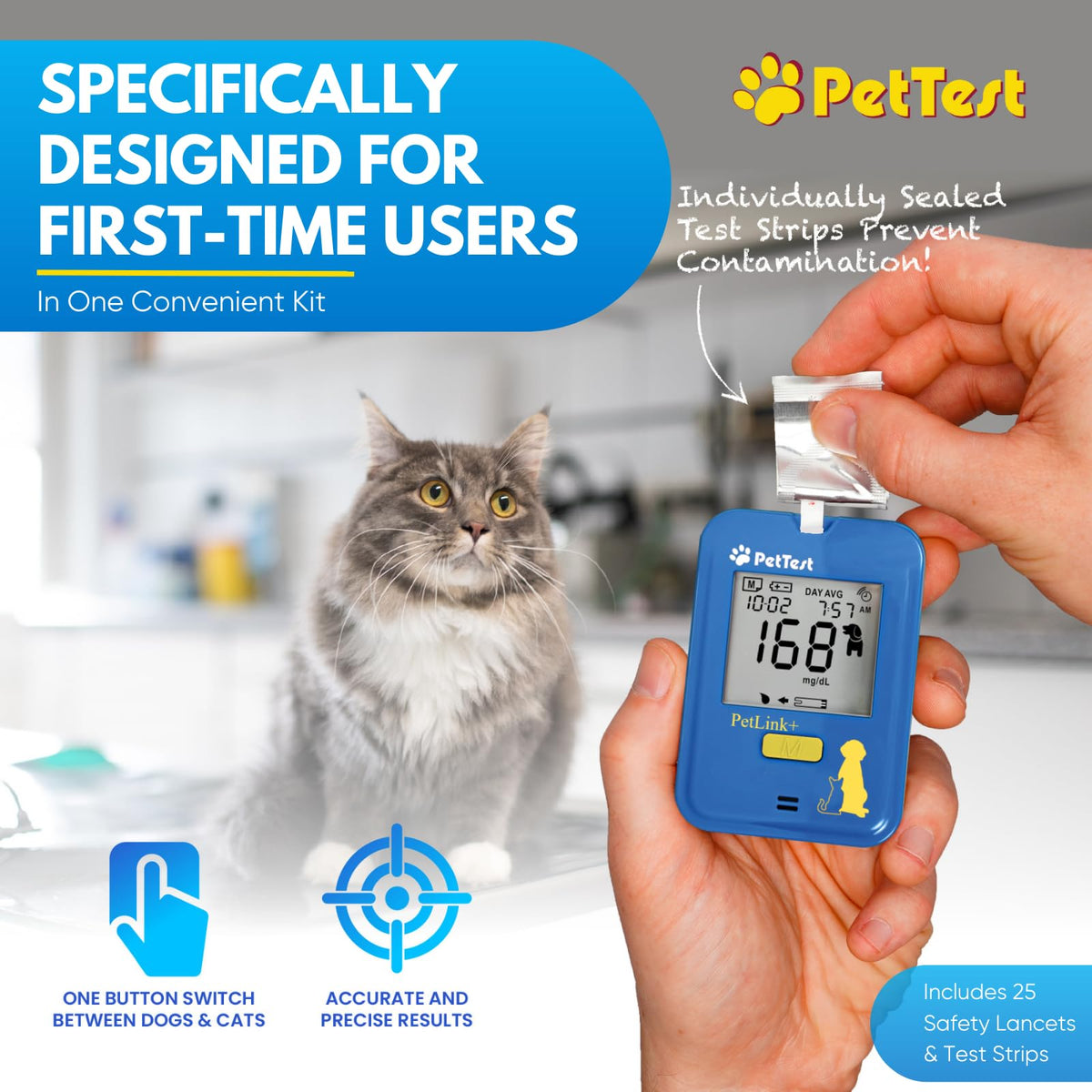 Glucose Monitor Kit for Dogs and Cats C34888