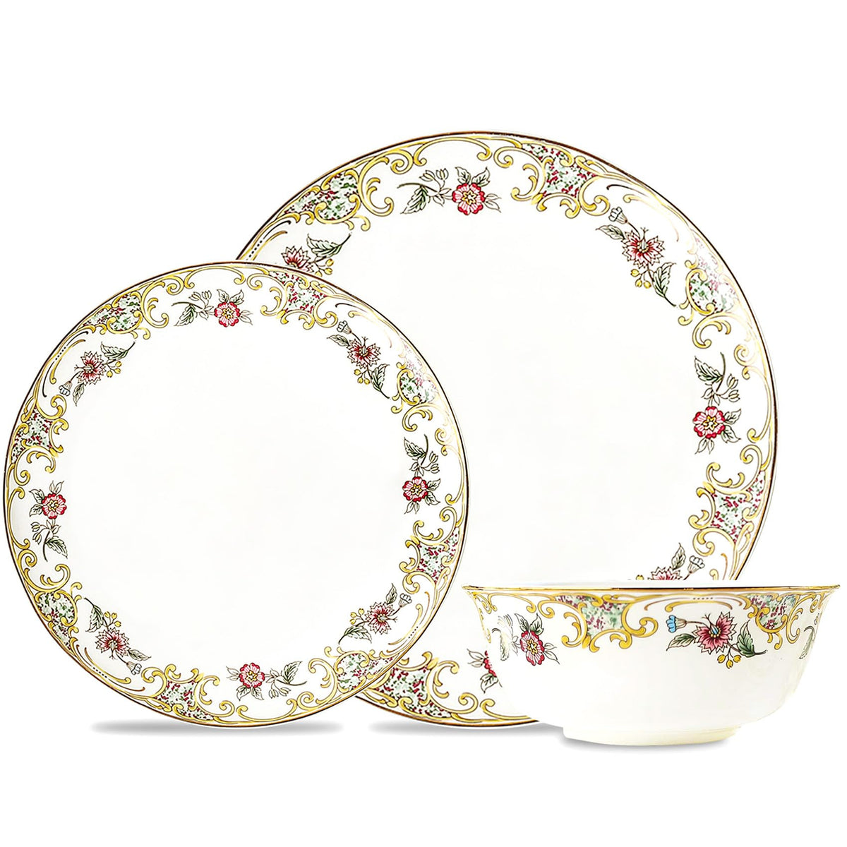 Bone China 12-Piece Dinnerware Set G555698