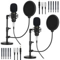 2 Pack XLR Condenser Microphone Kit I600376