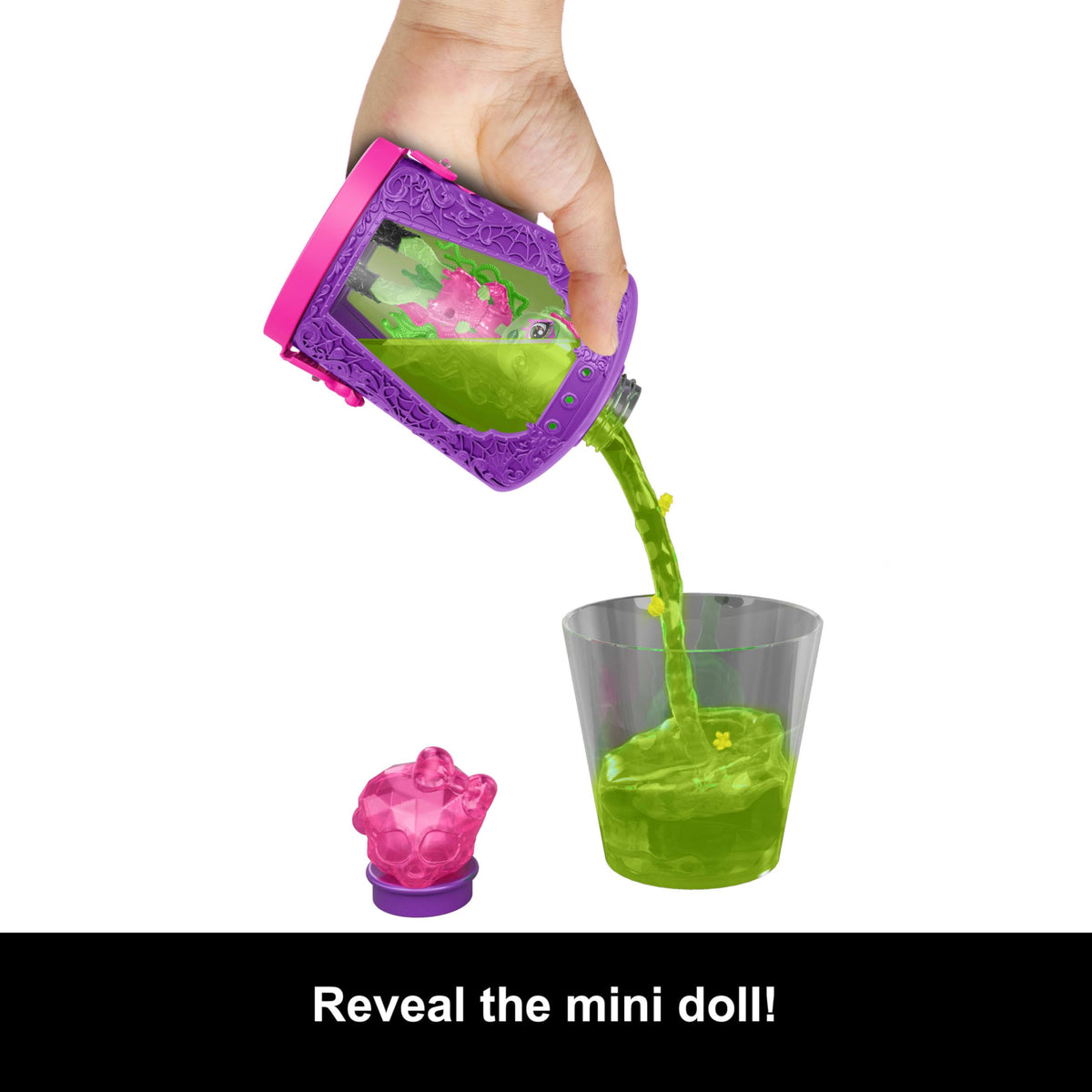 Mini Dolls and Accessories with Water Reveal & Charms D153