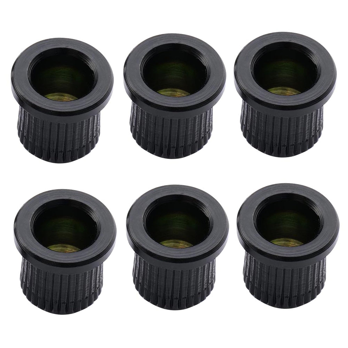 Guitar String Ferrules, Black (Set of 6) U4491
