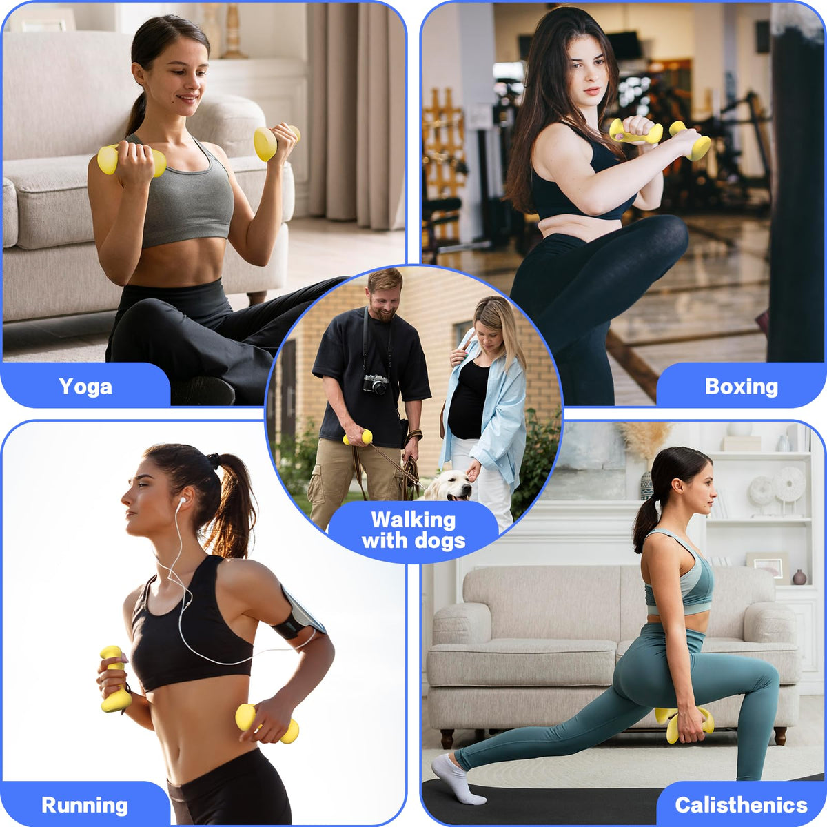 Ergonomic Ear Dumbbells E130