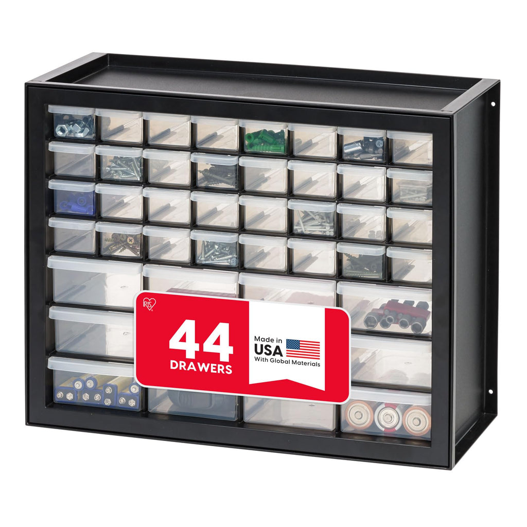 Black 44-Drawer Small Parts Storage Cabinet Z567615