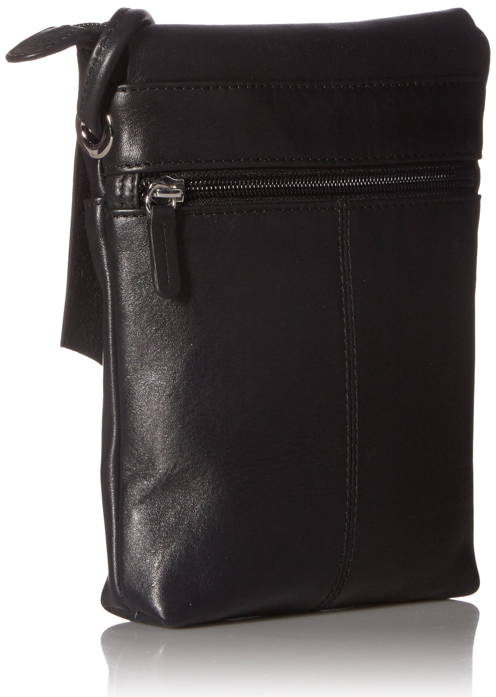 Leather Mini Crossbody Bag with RFID Blocking R2196
