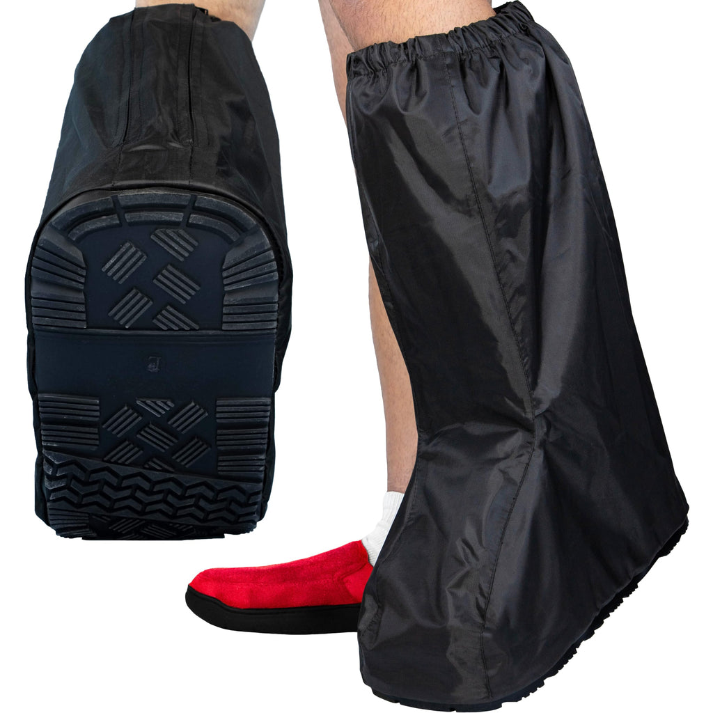 Water Resistant Walking Boot Cover with Anti-Slip Sole B179950