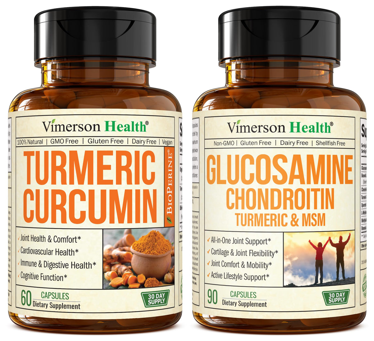 Turmeric Curcumin Glucosamine Chondroitin MSM Supplement C72755