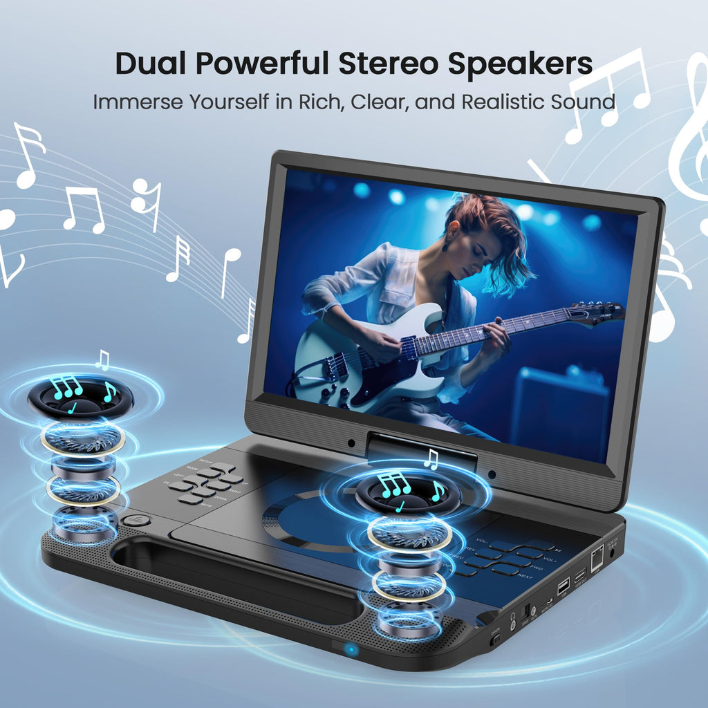 13.3” Portable Blu-ray Player U3630