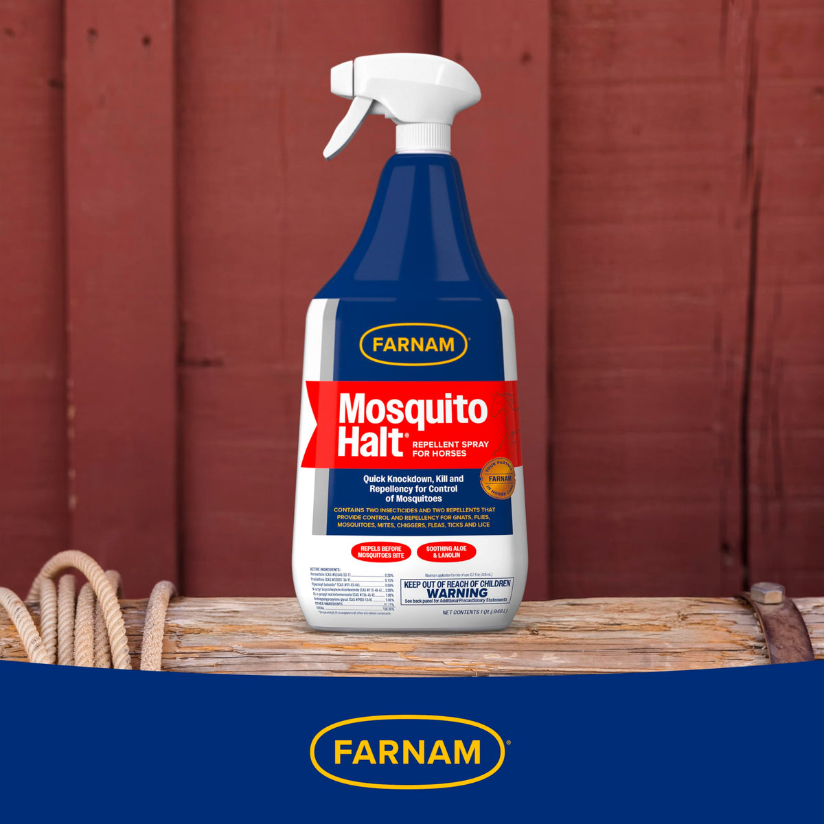 Mosquito Repellent Spray for Horses, 32 oz M3783