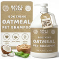 Oatmeal Dog Shampoo 1 Gallon with Pump Hypoallergenic Aloe Vera Coconut Oil U79940