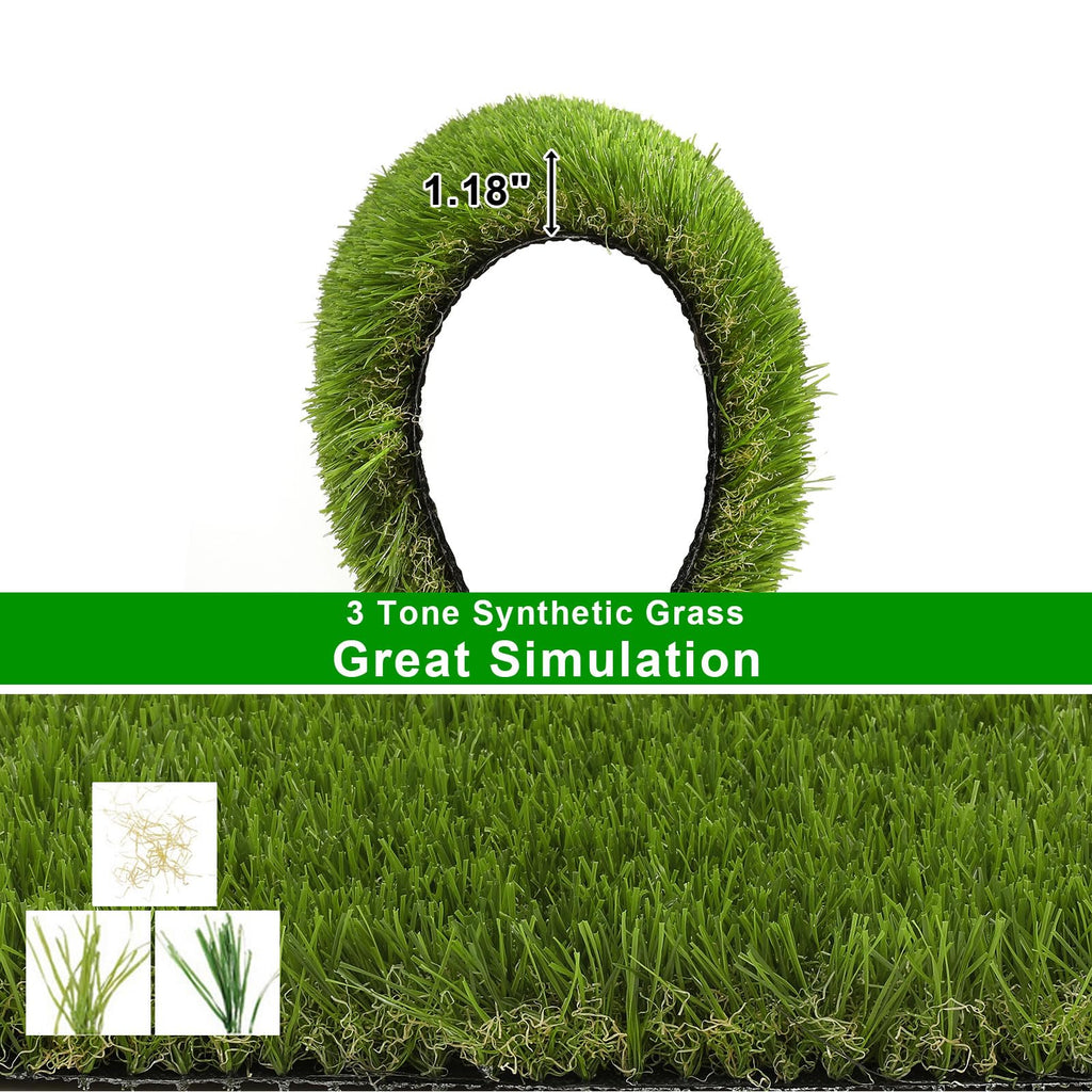 20x25 inches Artificial Grass Pad with Drainage Holes G50556