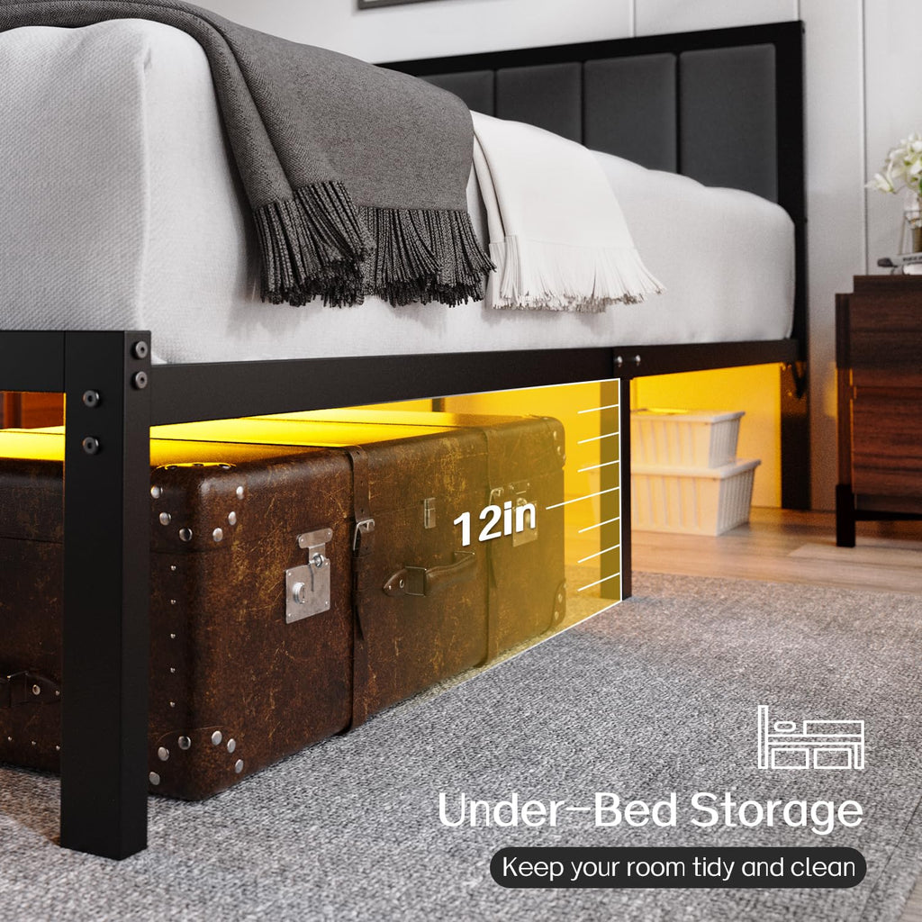 Full Bed Frame with Headboard A469974