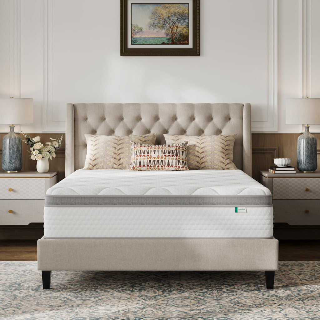 Full Size 12 Inch Hybrid Mattress in a Box Z11553