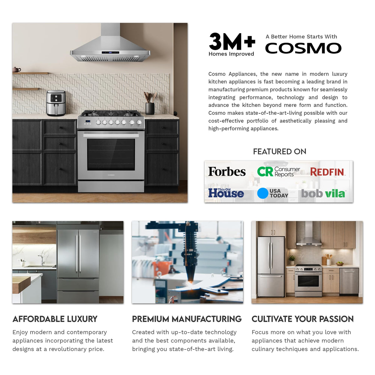 30 in. Under Cabinet Range Hood with LED Lights, Stainless Steel U307