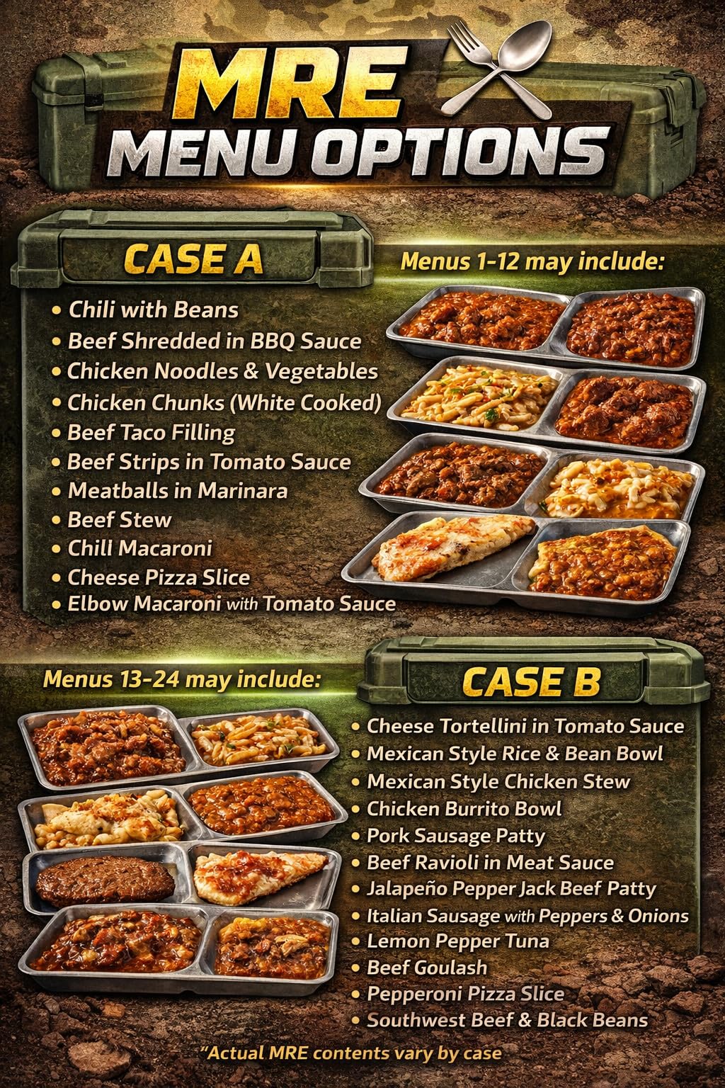 Ready-to-Eat Emergency Meals 2-Pack L393