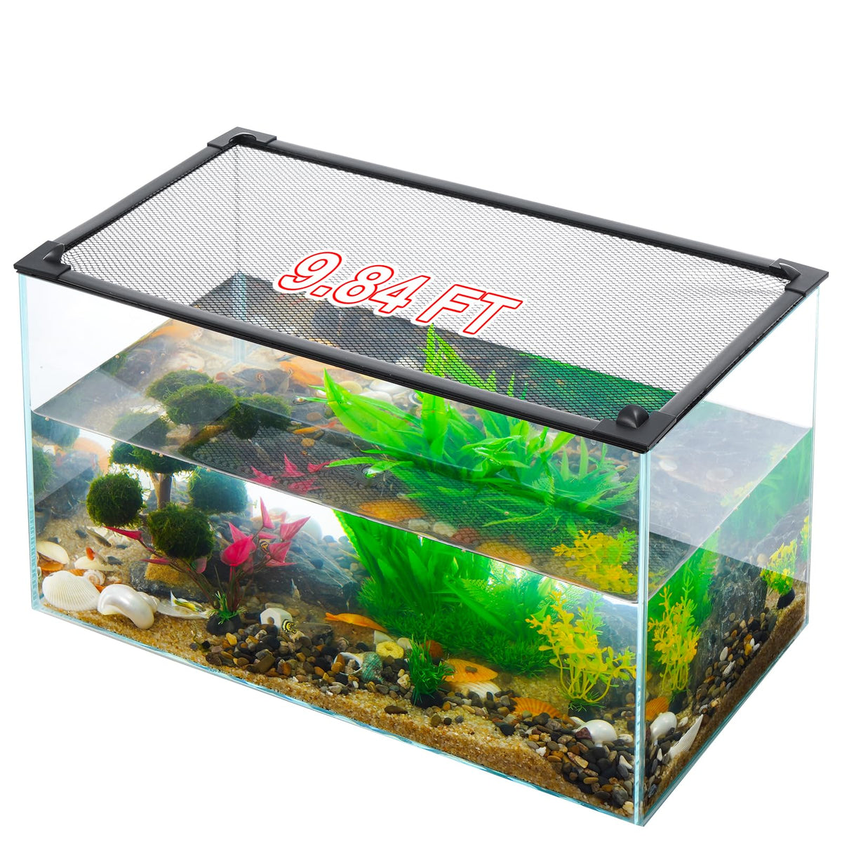 Magnetic Aquarium Lid Anti-Jumping Net Cover E934
