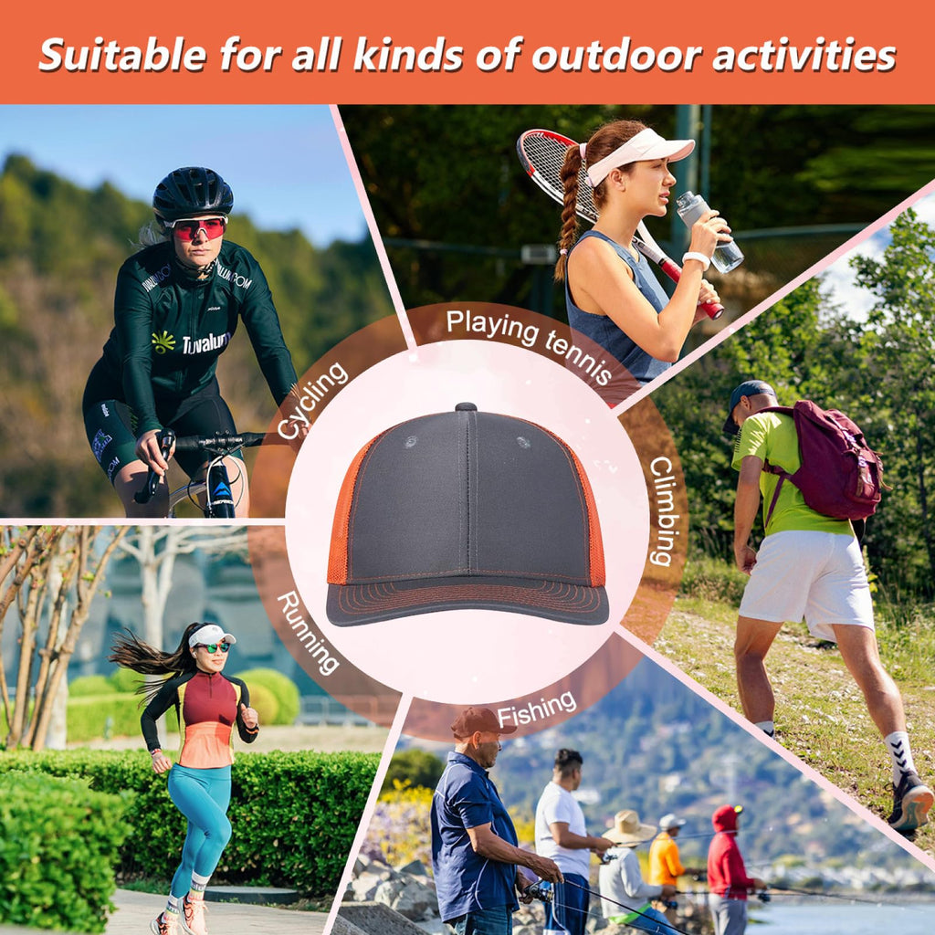 Custom Trucker Hat with Text Photo Logo L24709