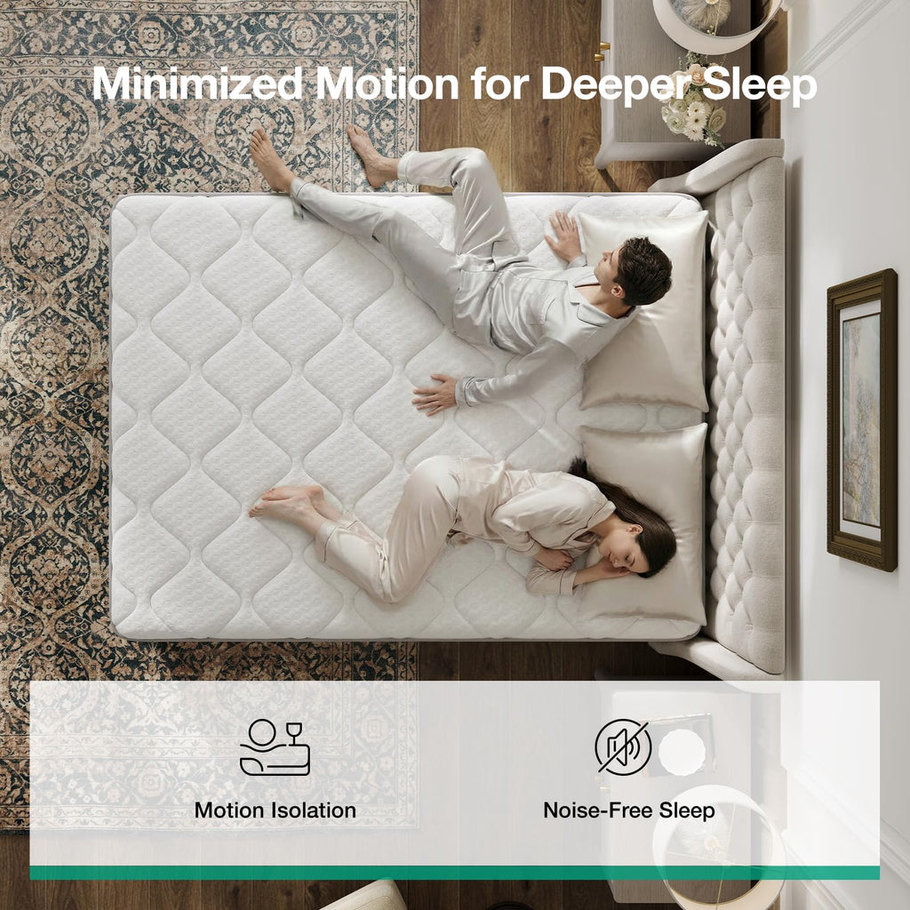 Full Size 12 Inch Hybrid Mattress in a Box Z11553
