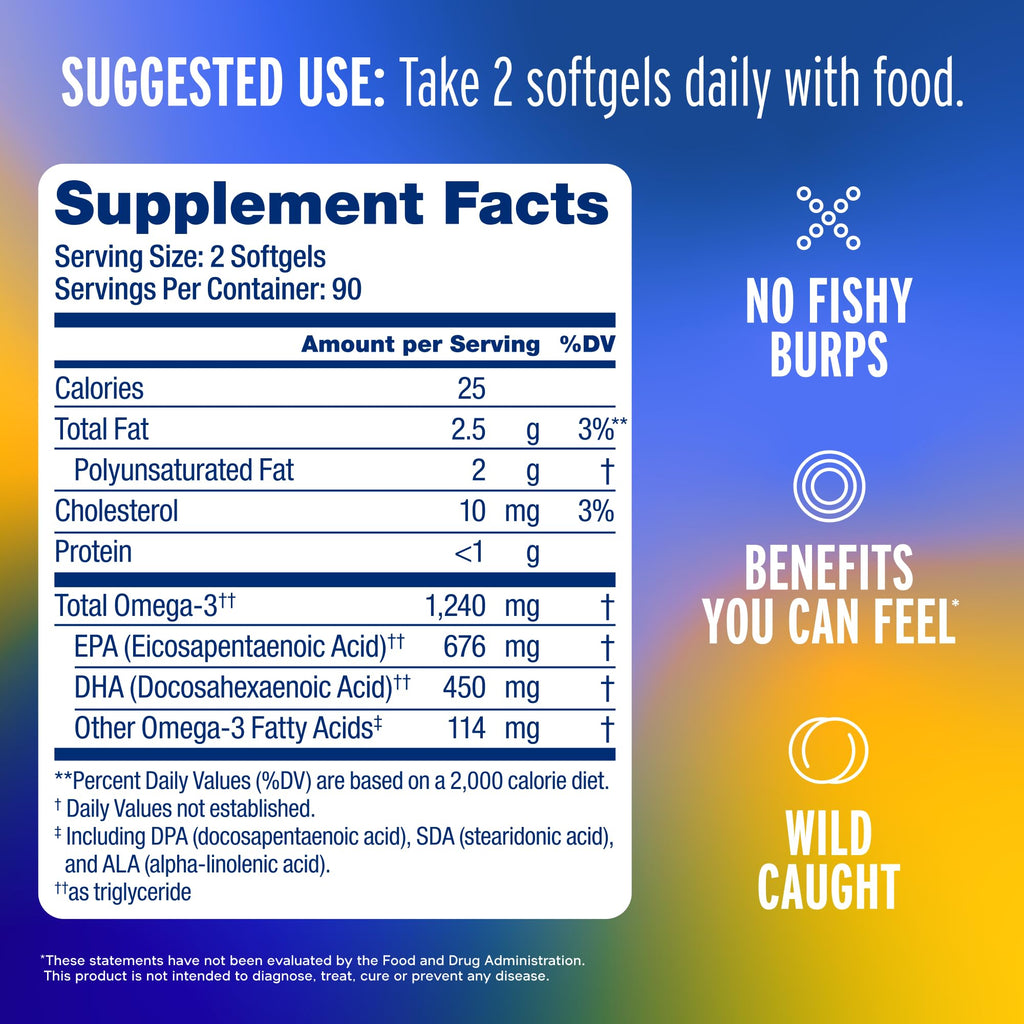 Omega-3 Fish Oil 180 Softgels O336