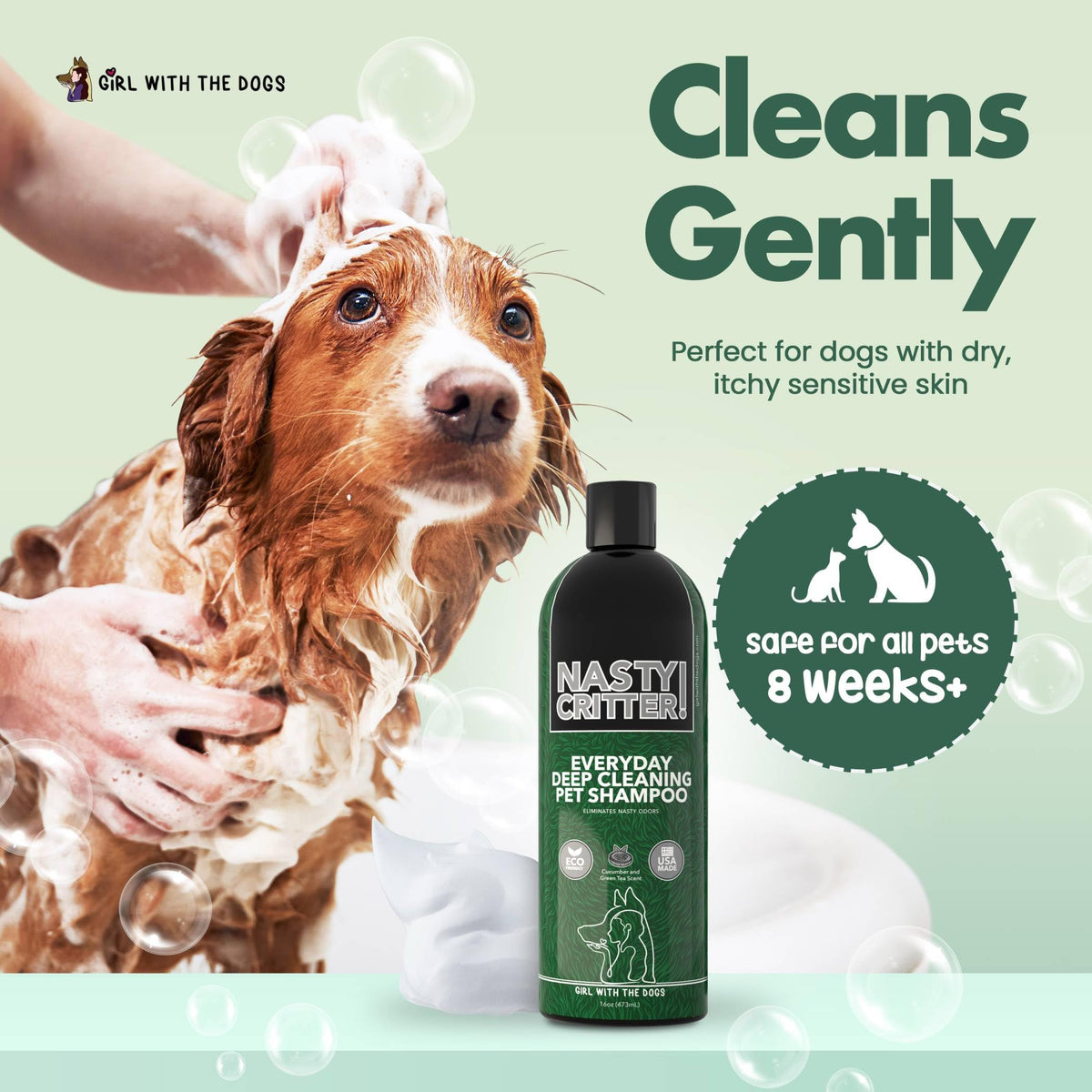 Deep Cleaning Dog & Cat Shampoo M167523