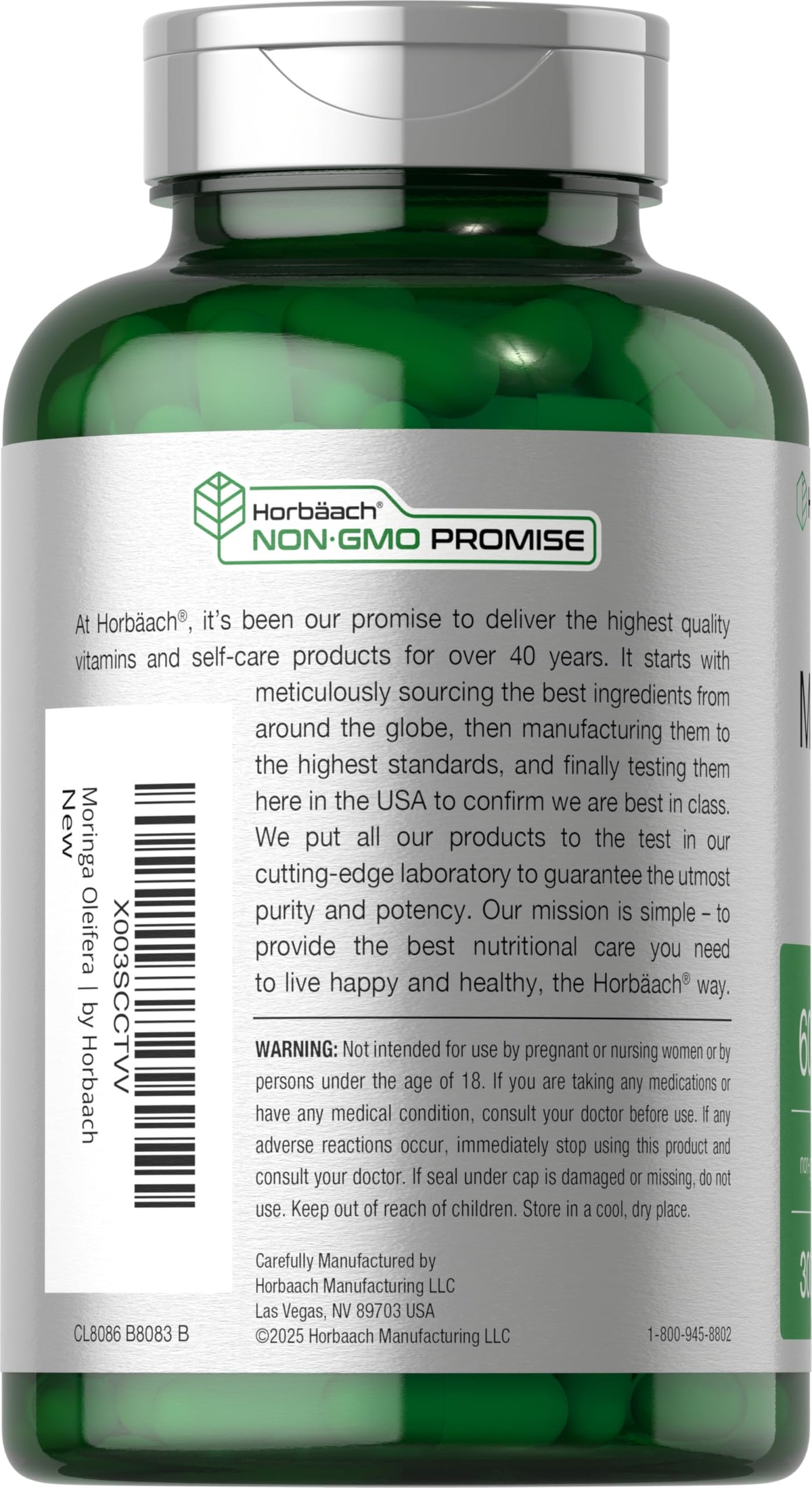 Moringa Oleifera 300 Capsules R921862