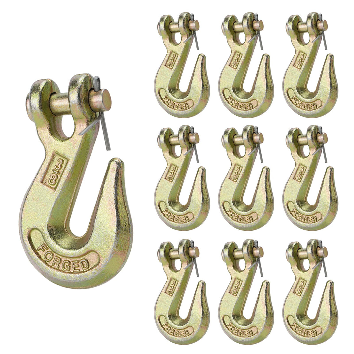 3/8" Grade 70 Forged Steel Clevis Grab Hooks H204