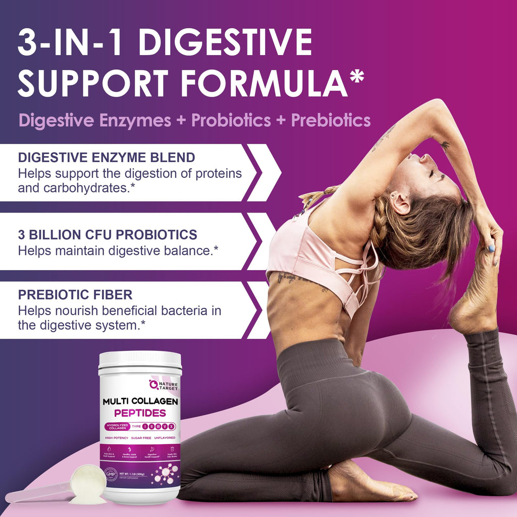Multi Collagen Peptides Powder T536163