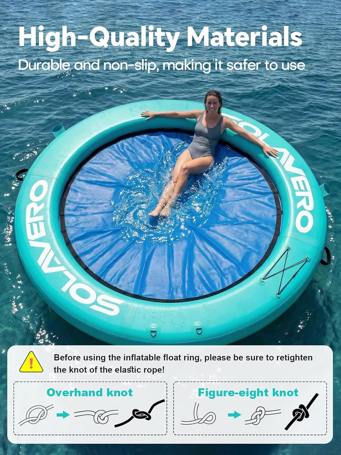 Inflatable Floating Dock and Water Hammock J9931
