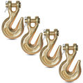 3/8" Clevis Grab Hooks 4 Pack Heavy Duty Chain Hook I40222