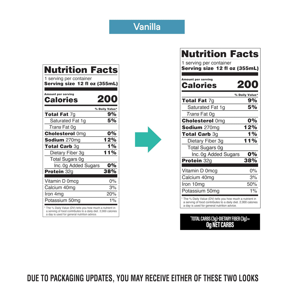 32g Protein Shake Variety Pack, 12 Ct F32872