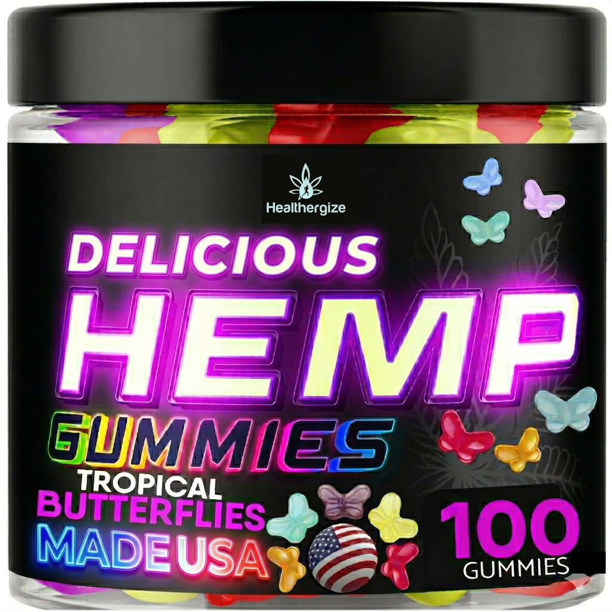 Hemp Gummies 100 Count X7357
