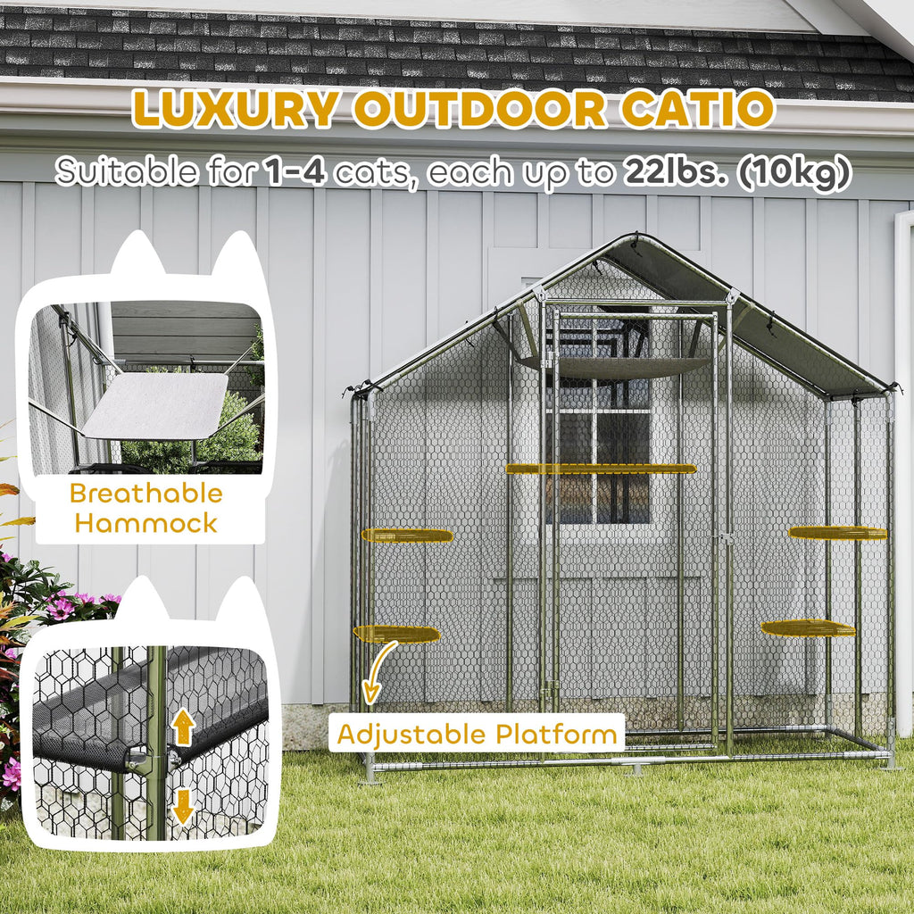 Large Outdoor Cat Enclosure O7779