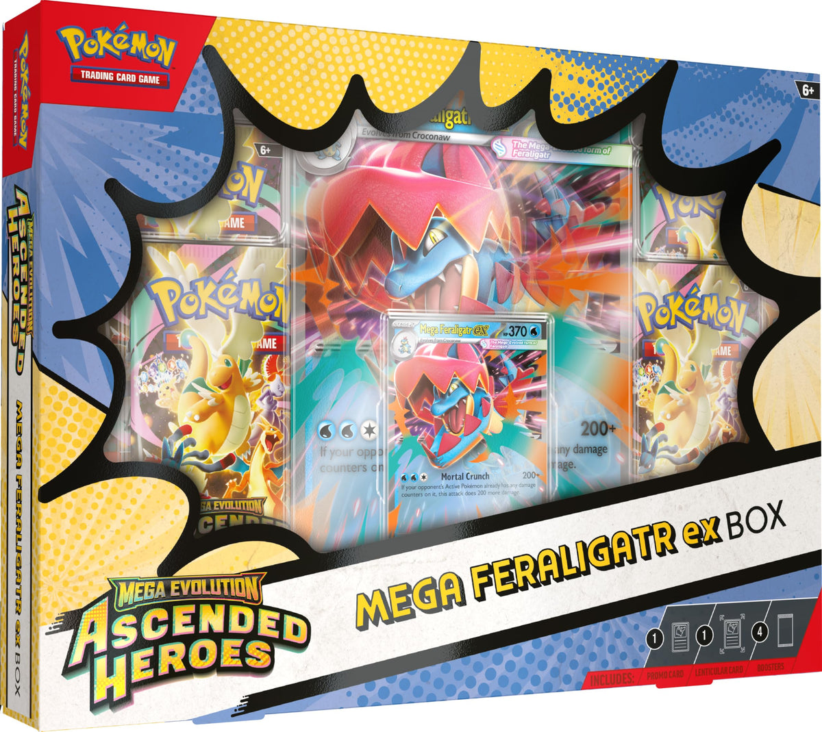 Pokémon TCG Mega Feraligatr ex Box H757997