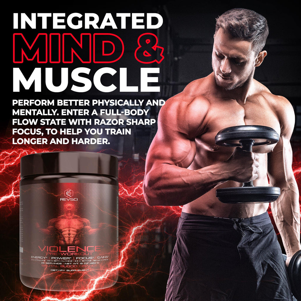 Pre Workout Powder 180 mg Caffeine L Theanine L Citrulline Malate Beta Alanine Alpha GPC 25 Servings Blood Orange S529274