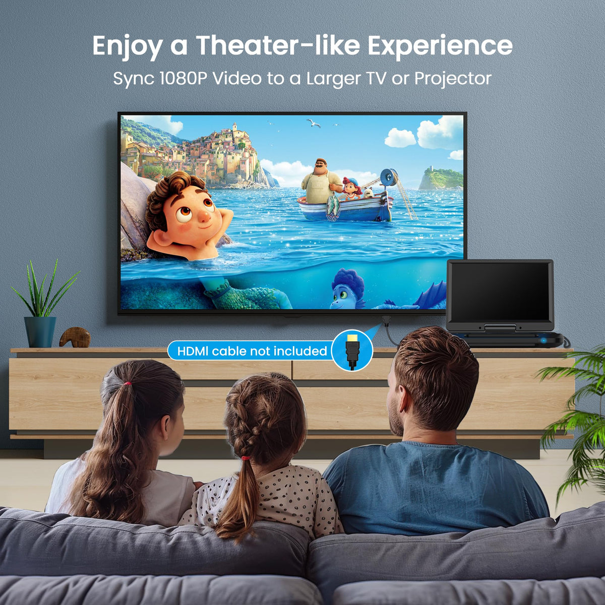 13.3” Portable Blu-ray Player U3630