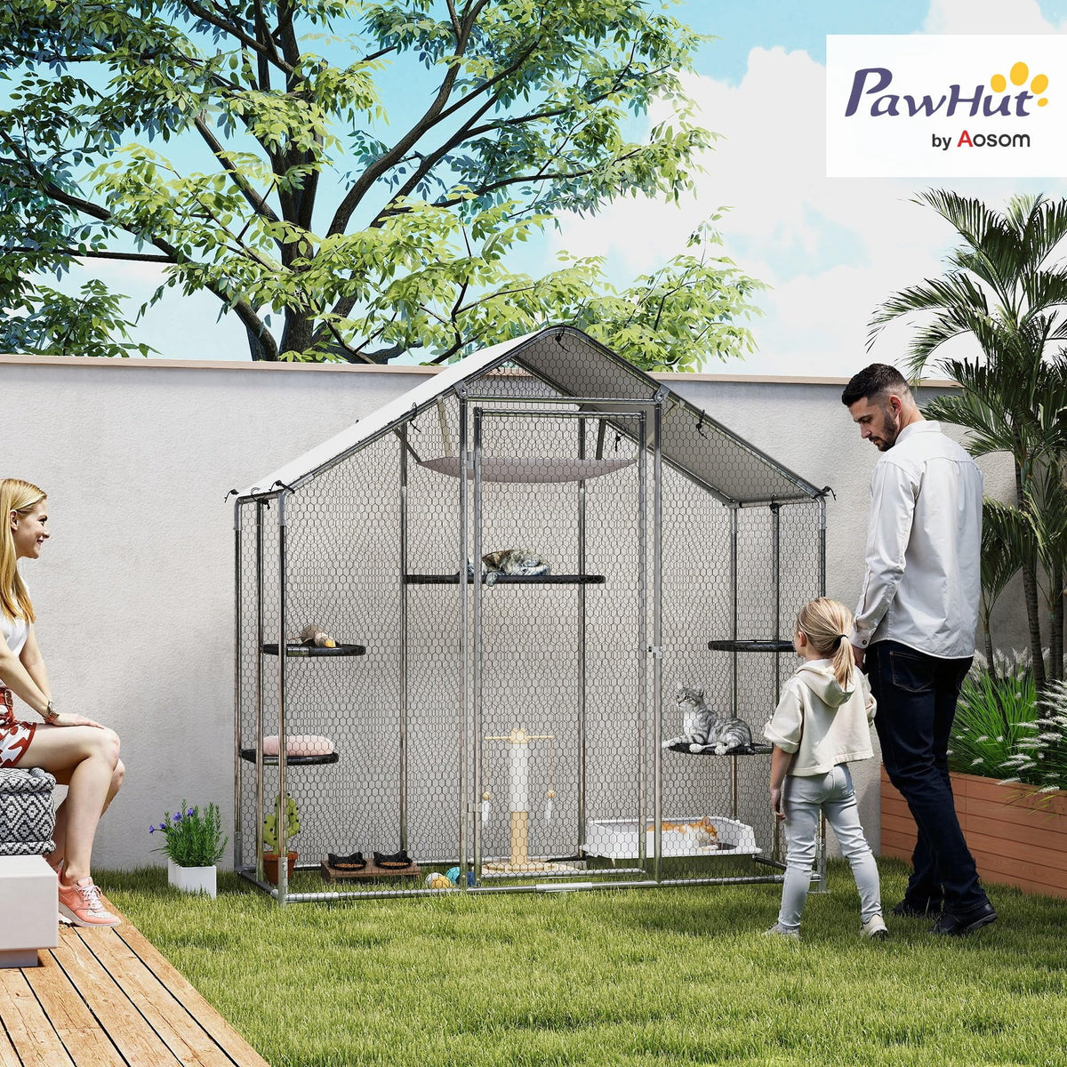 Large Outdoor Cat Enclosure O7779