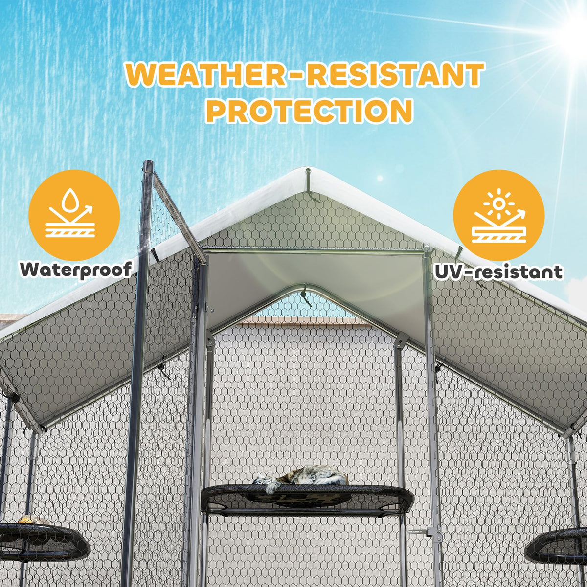 Large Outdoor Cat Enclosure O7779
