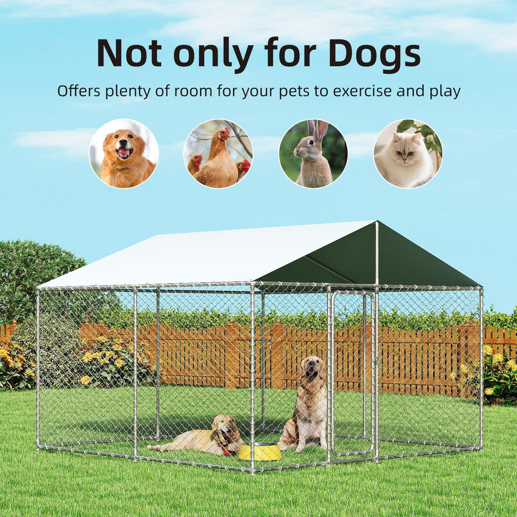 10'x10' Heavy Duty Outdoor Dog Kennel N17530