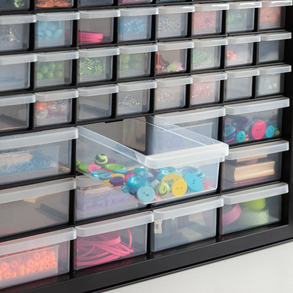 Black 44-Drawer Small Parts Storage Cabinet Z567615