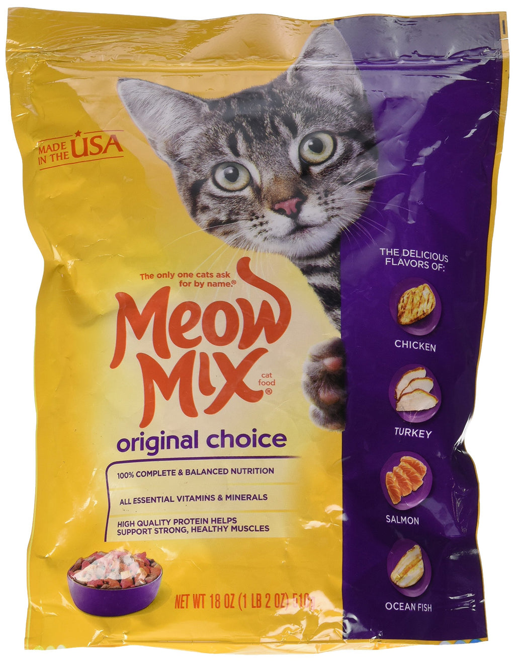 Original Dry Cat Food 18-Ounce T275